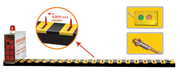 肃宁县V3嵌入式闯岗自动扎胎器/阻车器